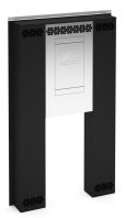 Фронтальный защитный экран-20 (1002х621х103)