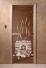 Дверь «Банька» бронза 1900х700