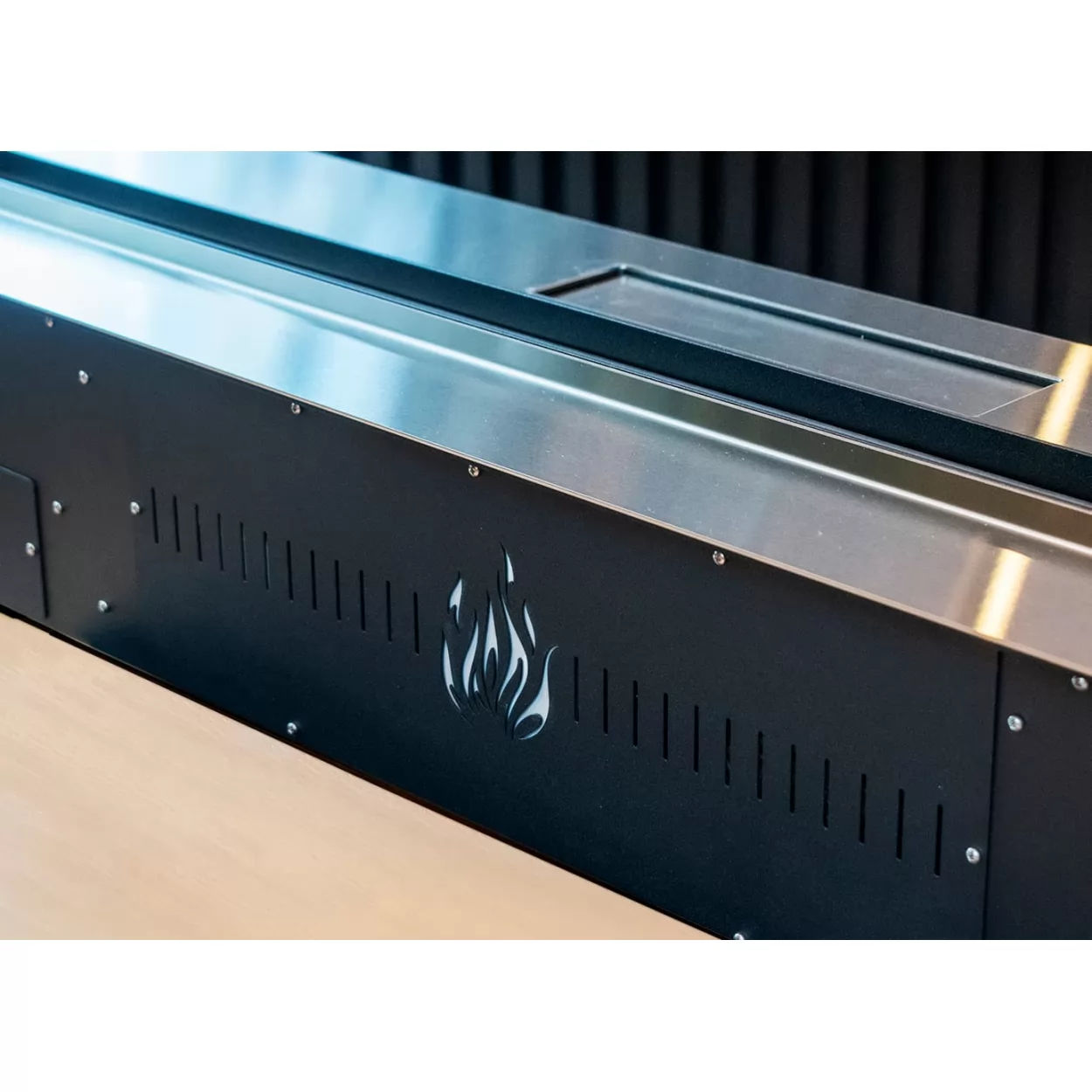 полированная верхняя панель для каминов 3d fireline 1000 pro (schones feuer) откл