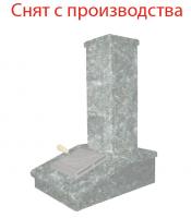 облицовка на трубу gfs 25 зк 130х790 серпентинит 3 яруса под шибер*